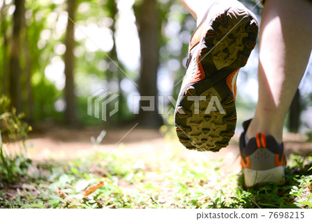 A man walking in Noyama 7698215