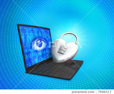 個人計算機安全/虹膜認證 7698317