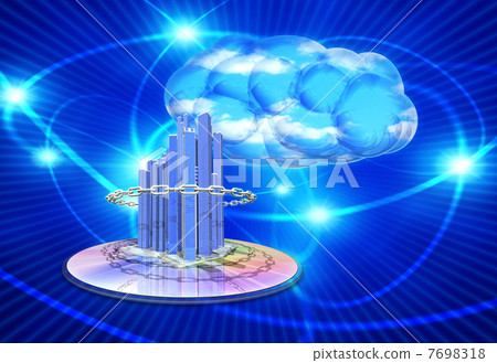 CD和雲/城市基礎松鼠的新城市 7698318