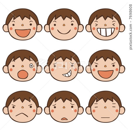 女性的面部表情 女性的面部表情 7698608