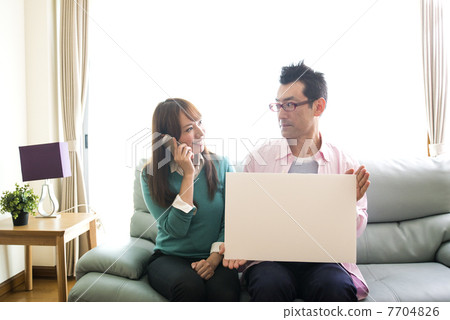 中間夫婦留言簿＆智能手機 7704826