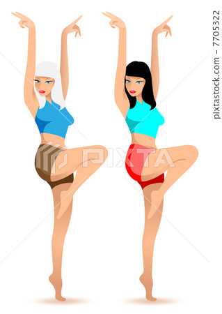 Dancing girl 7705322