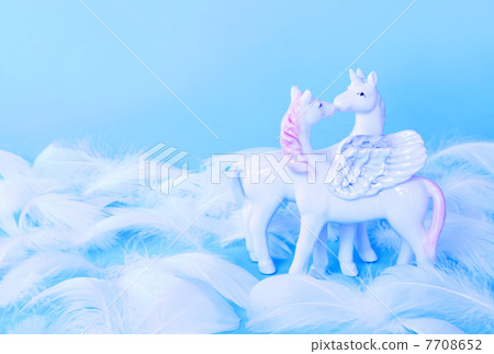 飛馬座，獨角獸背景素材 7708652