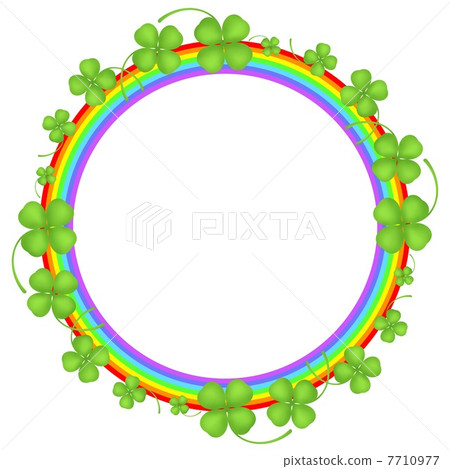 Clover and rainbow ring Clover and rainbow ring 7710977