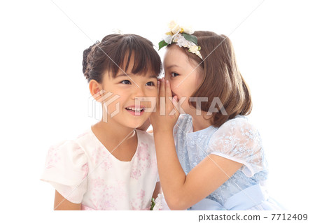 Two girls dressed up for birthday Two girls dressed up for birthday 7712409