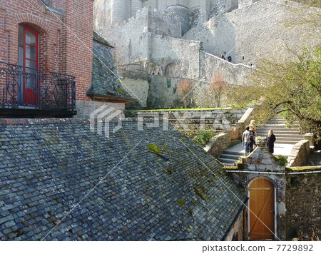 Mont Saint Michel Mosaic 7729892