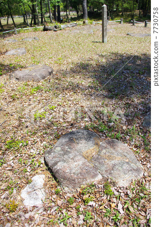 Only the cornerstone remains Murasaki Ruins 7730758