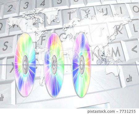 騎自行車穿過CD 7731255