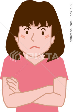 Women's elementary school girls with arms Women's elementary school girls with arms 7731492