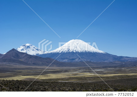Nevado de Putre Mountain in Lauca National Park 7732052