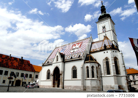 St. Mark's Church in Zagreb, Croatia 7733806