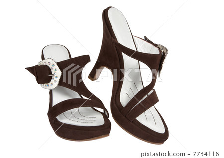 shoes from brown suede 7734116