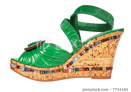 Female green shoes Female green shoes 7734160