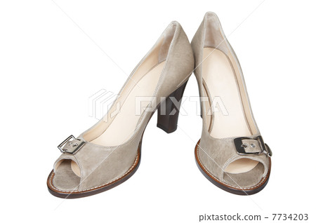 Beige female shoes Beige female shoes 7734203
