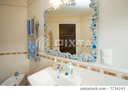 Reflection of a door Reflection of a door 7734243