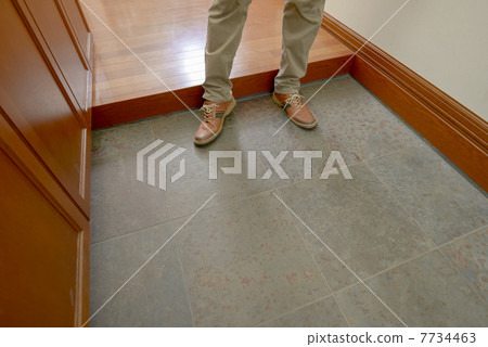 Male at the entrance 7734463