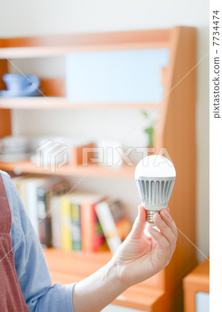 Housewife with LED bulb Housewife with LED bulb 7734474