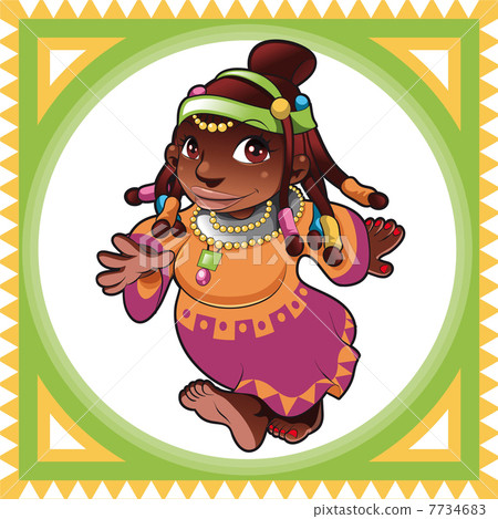 African lady. African lady. 7734683