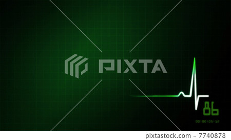 green EKG monitor background green EKG monitor background 7740878