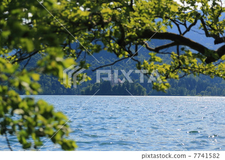 Lake Bled and small islands 7741582