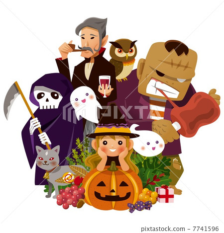 Halloween character collection Halloween character collection 7741596