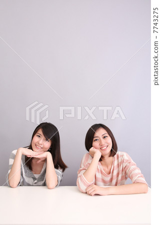 Happy young female looking at copyspace Happy young female looking at copyspace 7743275