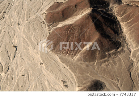 納斯卡風景畫的宇航員 納斯卡風景畫的宇航員 7743337