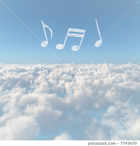 Clouds and clouds of notes 7743670