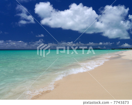 宮古島，Maehama美麗的海美海美麗的小島 7743873