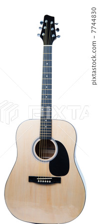 guitar isolated guitar isolated 7744830