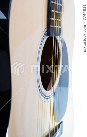 guitar isolated guitar isolated 7744831
