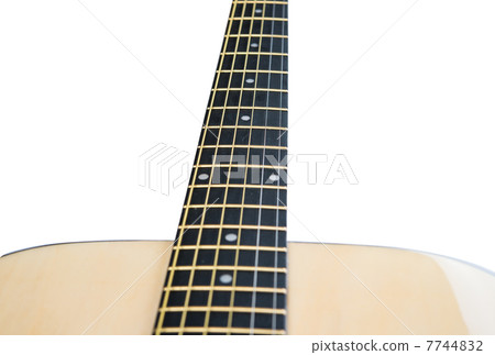 guitar isolated guitar isolated 7744832