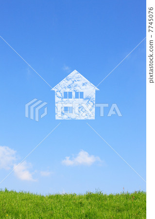 Prairie and house cloud Prairie and house cloud 7745076