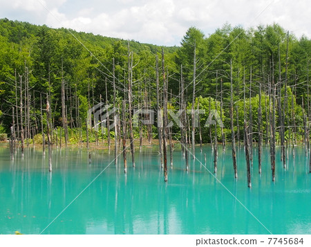 Blue pond Blue pond 7745684