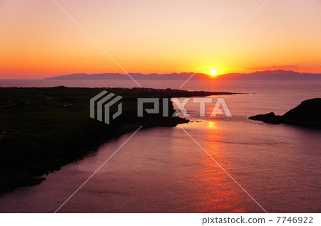 夕陽 夕陽 7746922