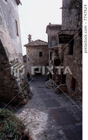 The streets of Eze The streets of Eze 7747624