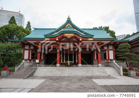 Hie Shrine Shrine Worship Hall Hie Shrine Shrine Worship Hall 7748091