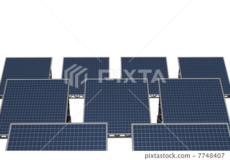 Solar power plant 7748407