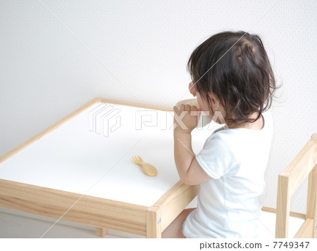 Child with meals 7749347