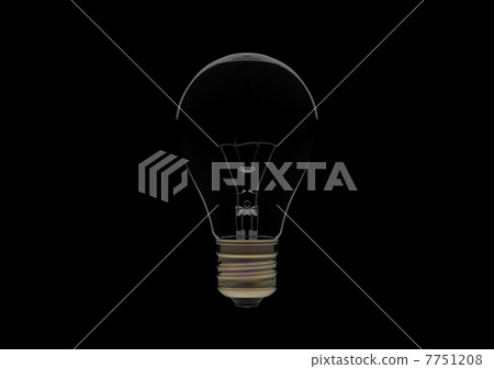 燈泡黑色後退 燈泡黑色後退 7751208