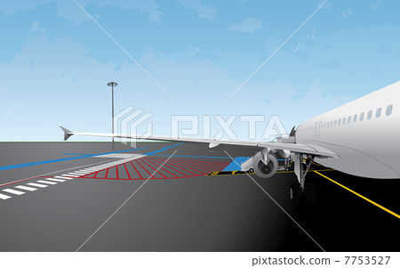 Airport Tarmac Parked Plane 7753527