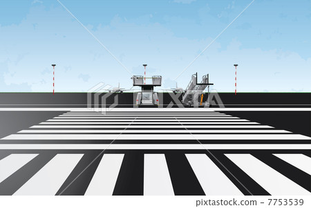 Airport Tarmac Markings 7753539