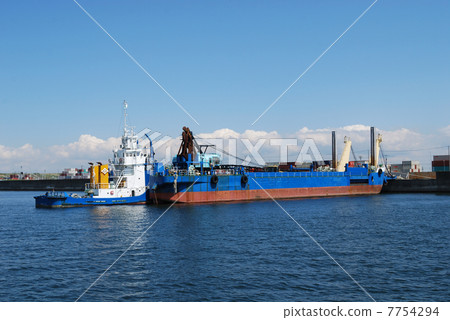 Pushboard and barge Pushboard and barge 7754294