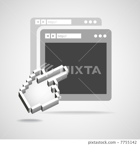 Web browser with Internet connection 7755142