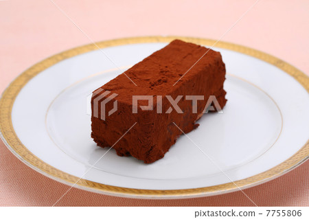 生巧克力可可粉蛋糕 生巧克力可可粉蛋糕 7755806