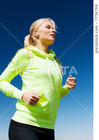 woman doing running outdoors 7756769
