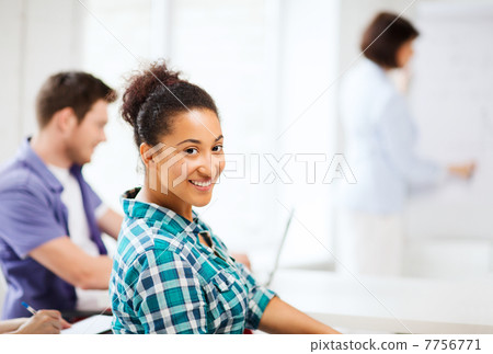 international student studying in college 7756771