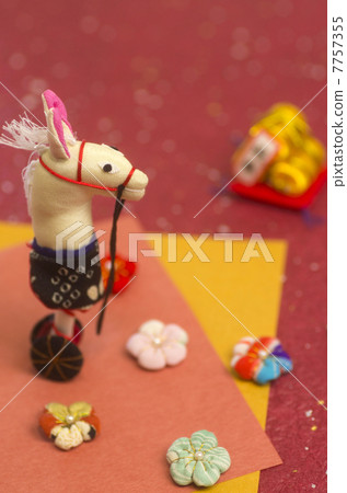 馬和折扇 馬和折扇 7757355