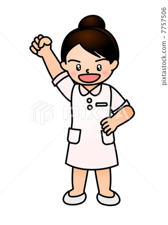 Nurse fist - Stock Illustration [7757506] - PIXTA