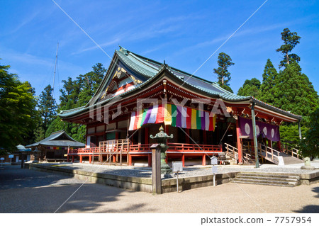The auditorium of the Enryakuji east tower 7757954